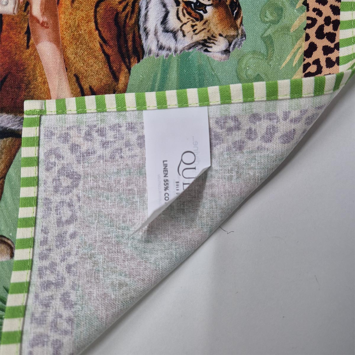 Jungle Walk Green Napkin 4Pc Set