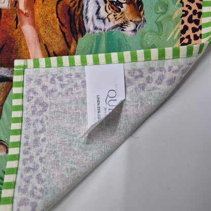 Jungle Walk Green Napkin 4Pc Set