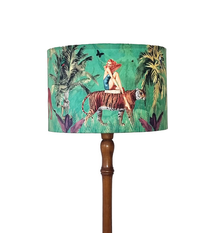 Jungle Walk Lampshade Green