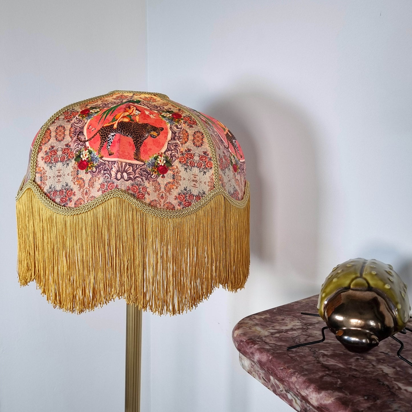 Alice Fringed scalloped Lampshade