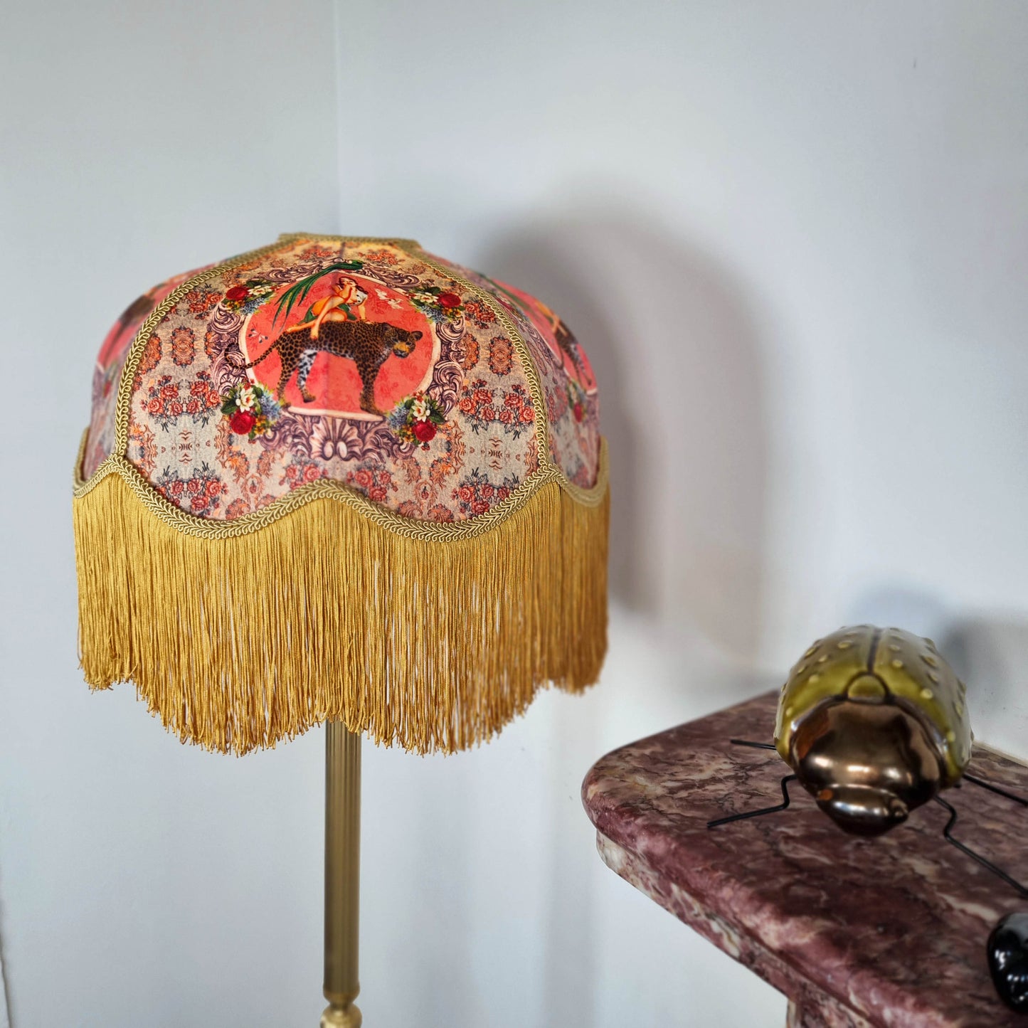 Alice Fringed scalloped Lampshade