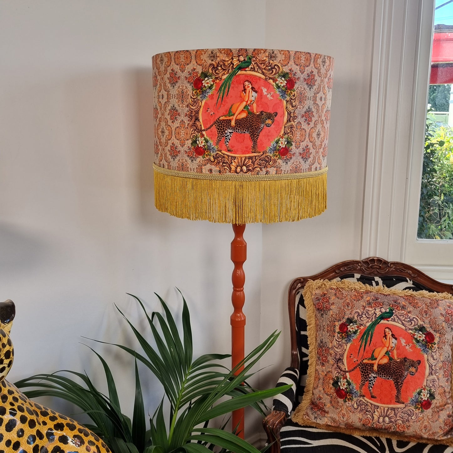 Alice Tassel Drum Lampshade