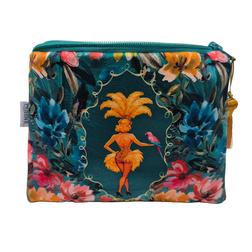 Lulu LaRue Velvet Cosmetic Bag