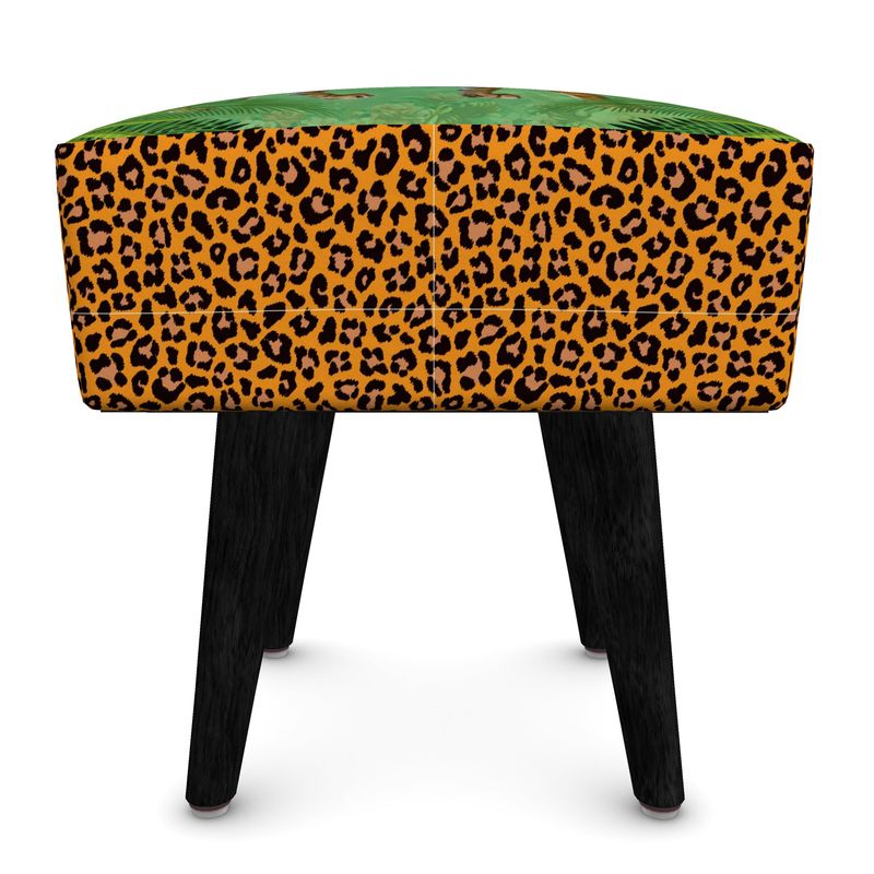 JWG Tiger Velour footstool