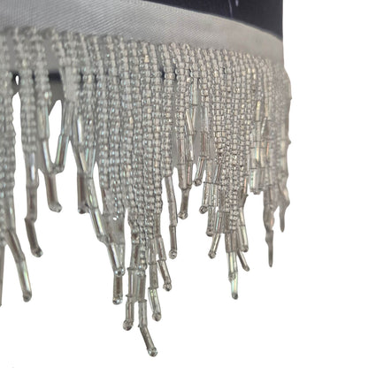 Celestial Goddess Beaded Fringe Lampshade