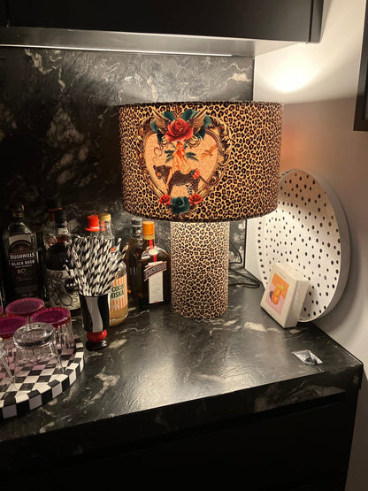 Tiger Rose Vintage Table Lamp