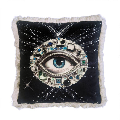 Celestial Goddess Velvet Cushion