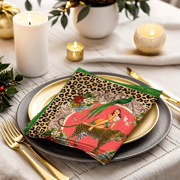 Alice Napkin 4Pc Set