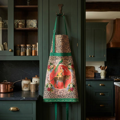 Alice Apron | Leopard Print Statement Apron
