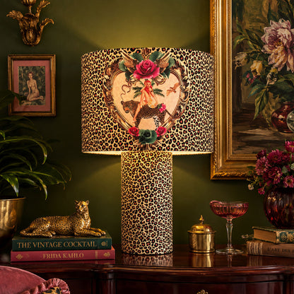 Tiger Rose Vintage Table Lamp
