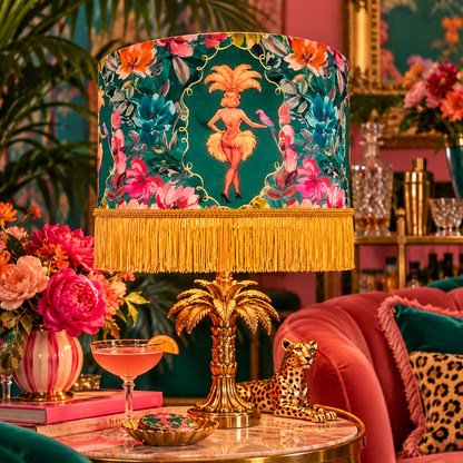 Lulu LaRue Fringed Lampshade