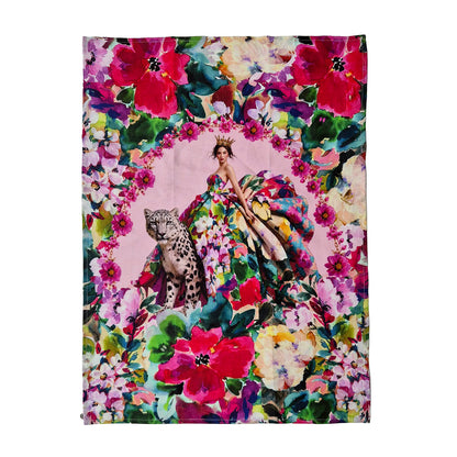 Her Wild Majesty Linen Tea Towel | Queen K