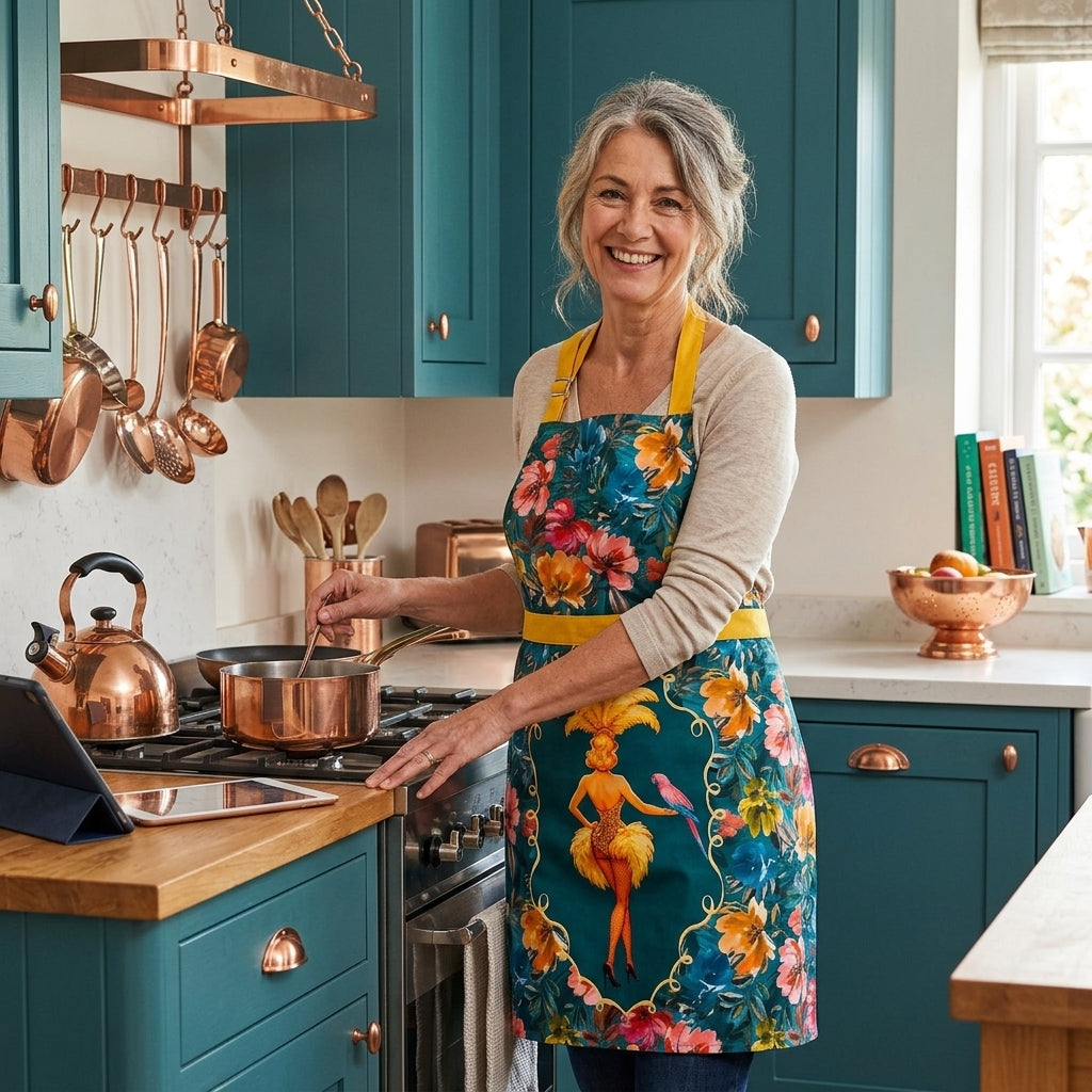 Lulu LaRue Apron | Statement Designer Kitchen Apron