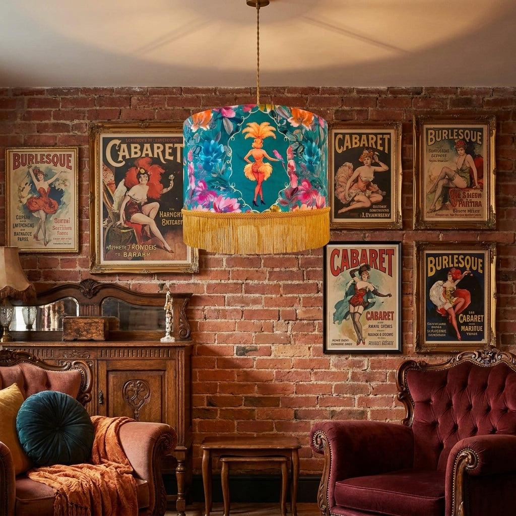 Lulu LaRue Fringed Lampshade