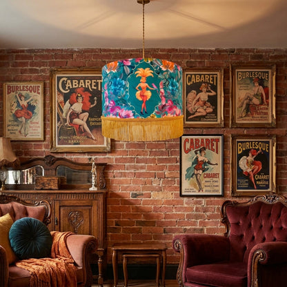 Lulu LaRue Fringed Lampshade