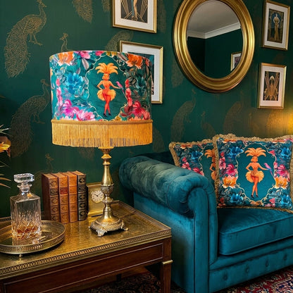 Lulu LaRue Fringed Lampshade