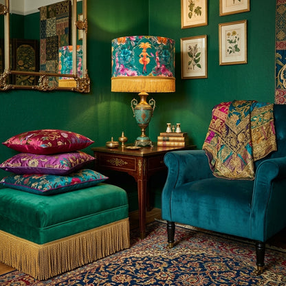 Lulu LaRue Fringed Lampshade