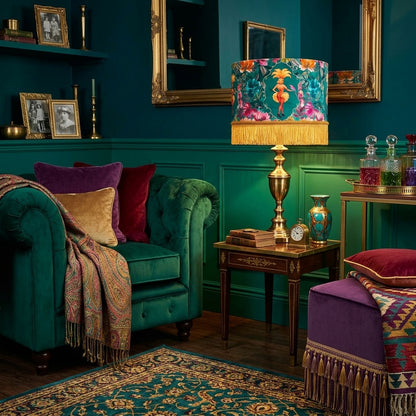 Lulu LaRue Fringed Lampshade