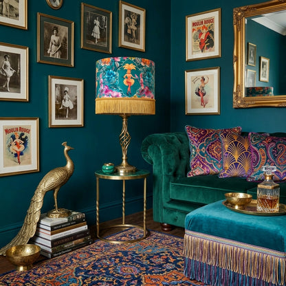 Lulu LaRue Fringed Lampshade