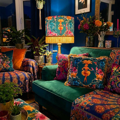 Lulu LaRue Fringed Lampshade