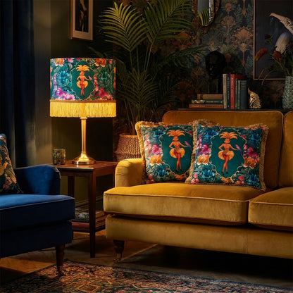 Lulu LaRue Fringed Lampshade