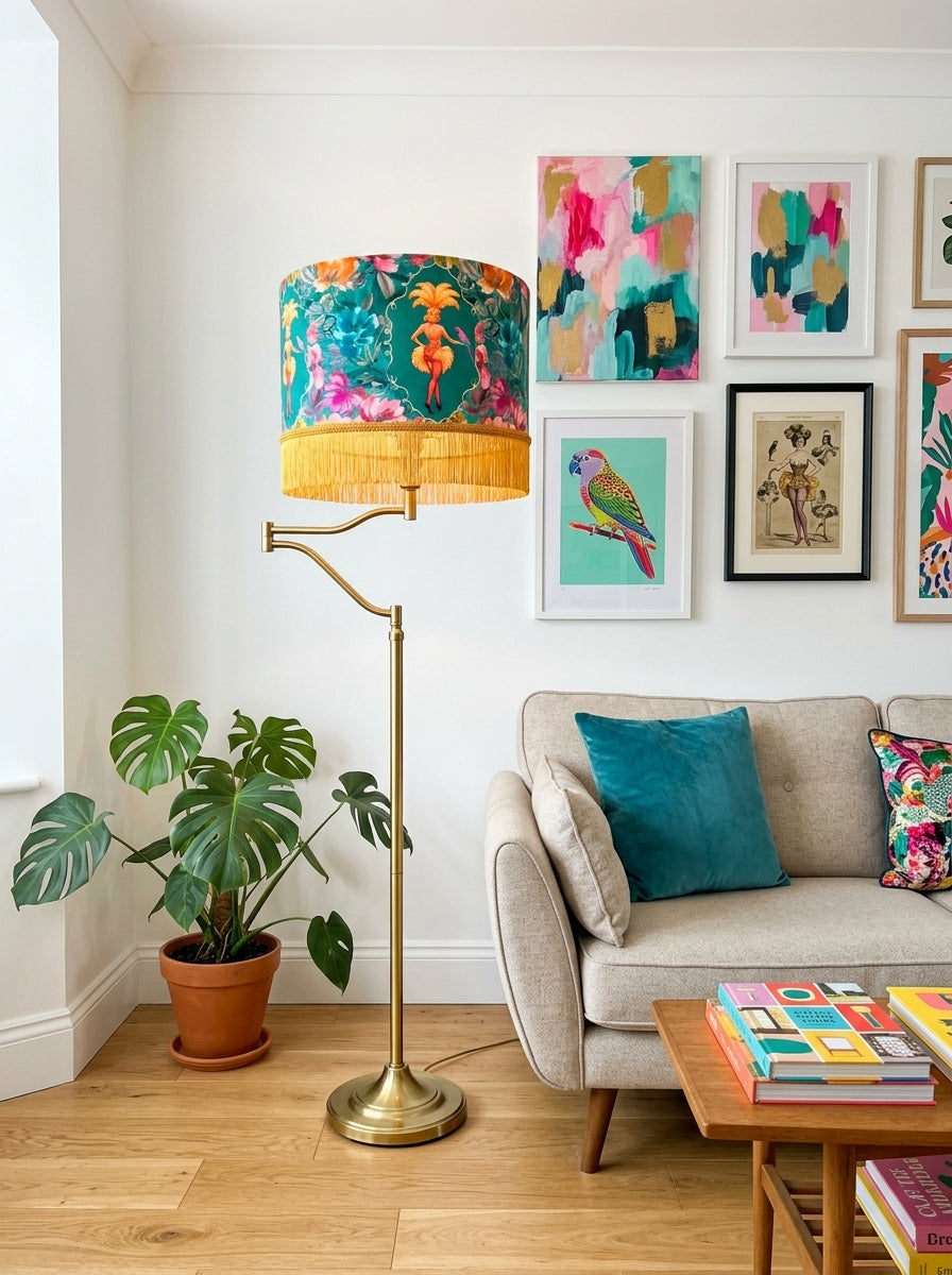 Lulu LaRue Fringed Lampshade