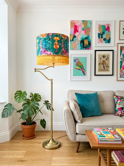 Lulu LaRue Fringed Lampshade