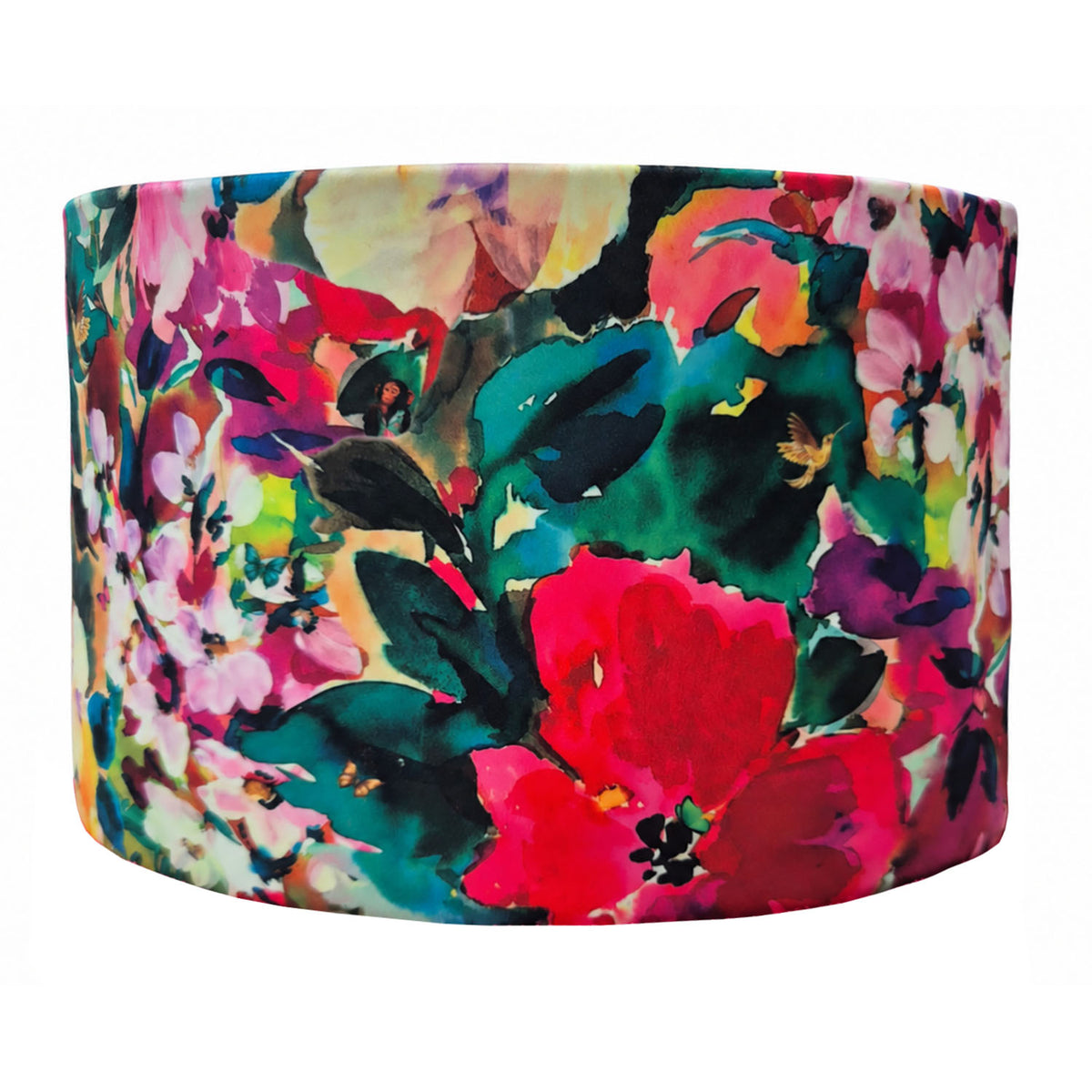 Her Wild Majesty Floral Lampshade