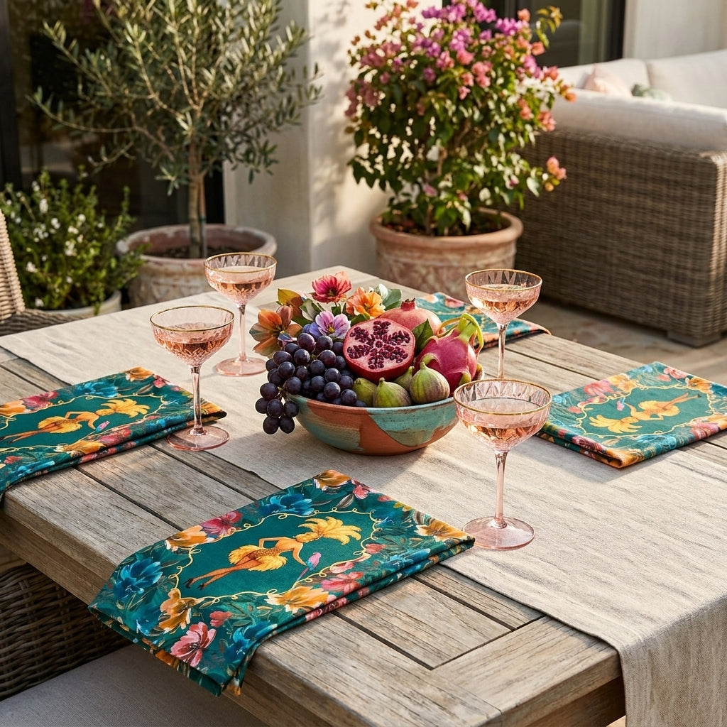 Lulu LaRue Napkin 4Pc Set