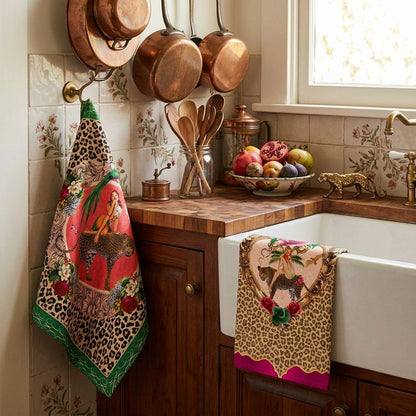 THE CROWN JEWELS TEA TOWEL TRIO-10% OFF RRP
