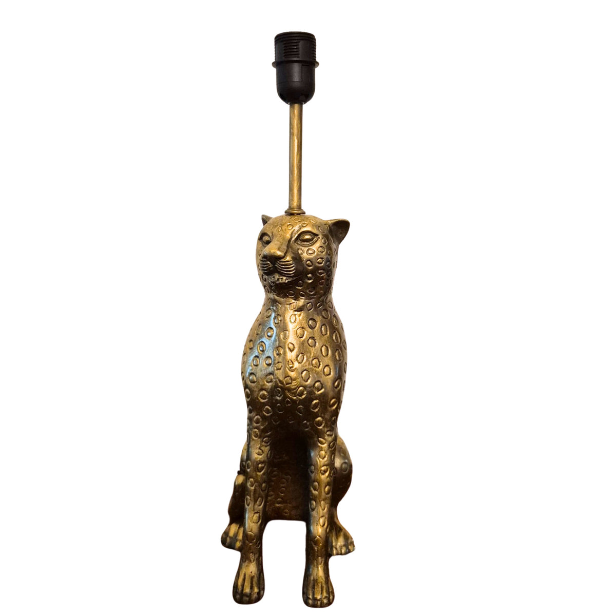 Lord Leopard Gold Table Lamp