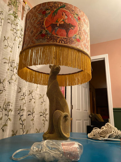 Alice Tassel Drum Lampshade