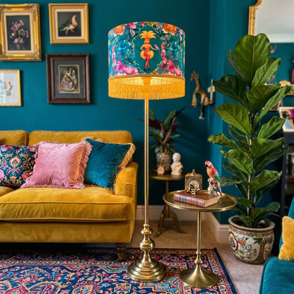 Lulu LaRue Fringed Lampshade