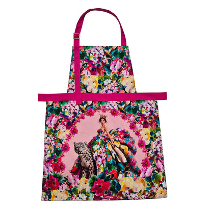 Her Wild Majesty Floral Apron