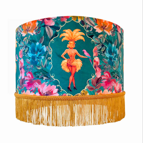 Lulu LaRue Fringed Lampshade