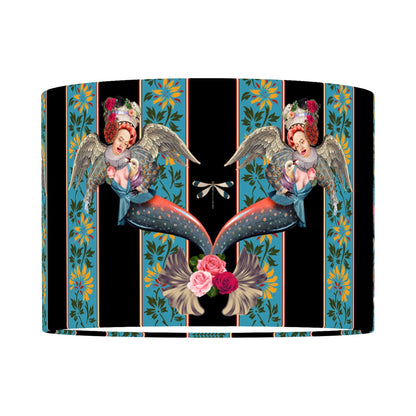 Mermaid Lampshade Blue