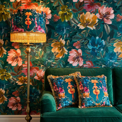 Lulu LaRue Fringed Lampshade