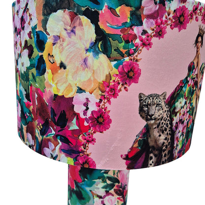 Her Wild Majesty Floral Table Lamp