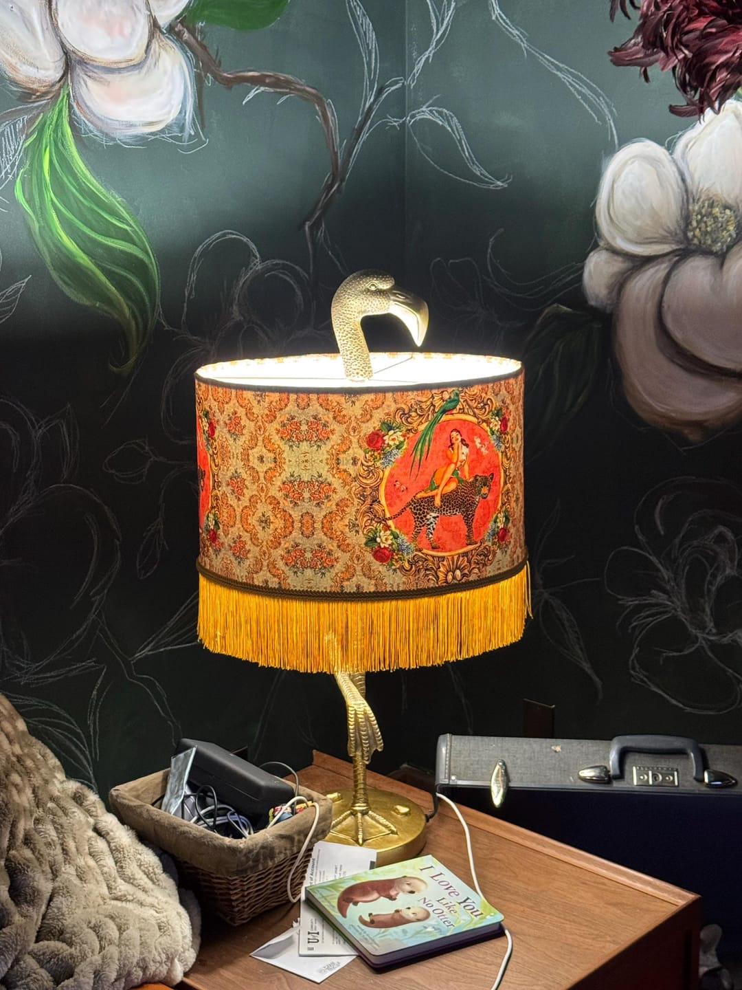 Alice Vintage Tassel Drum Lamp Shade