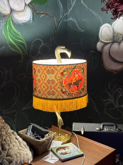 Alice Vintage Tassel Drum Lamp Shade