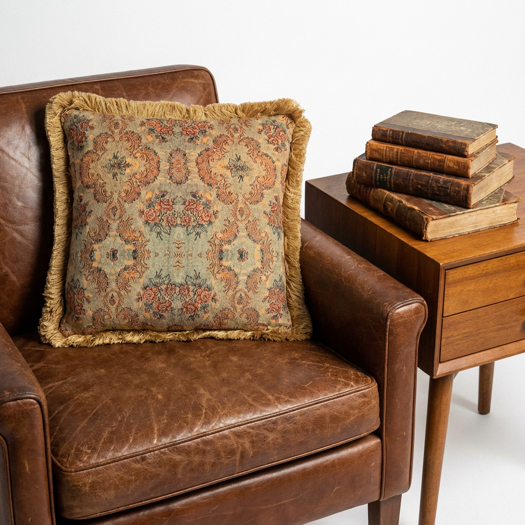 Queen K Alice Vintage Pin-Up Cushion